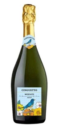 Vang nổ  Moscato Cinguetto Dolce